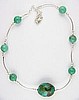 Turquoise & Sterling Silver Tube Necklace