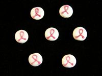 Breast Cancer Charm - added to any bracelet or necklace.  Charms are not sold separately.